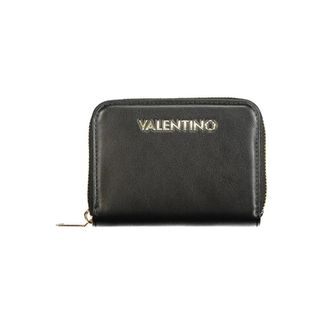 Mario Valentino Wallets & Cardholders, female, Black, Size: ONE SIZE Wallet with Zip Closure and Card Spaces