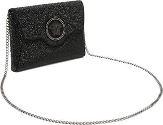 Versace Barocco Jacquard Crossbody Tas - Dames - Schoudertassen - Zwart - ONE Size - Tassen