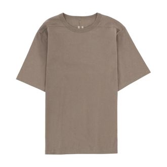 Rick Owens Tops, Heren, Grijs, S, Katoen, Katoenen T-shirt