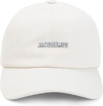 Jacquemus Off-White Logo Baseball Hat