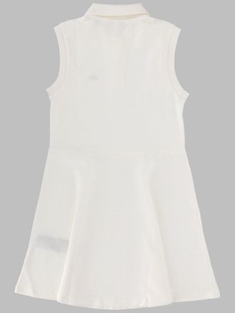 Lacoste Piqu&eacute; Cotton Dress - White