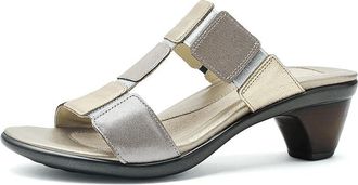 Naot Form Womens Dress Sandals Silver Threads Leather/Radiant Gold Leather/Soft Silver Leather : EU 42 (US Womens 11) M