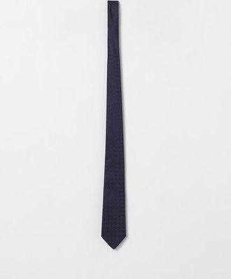 Emporio Armani Cravatta Emporio Armani in seta jacquard