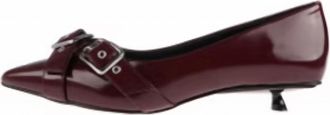 Free People So 90S Kitten Heel In Cabernet