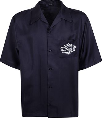 Amiri Chateau Crest Camp Shirt