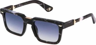 Police SPLL88 MONUMENT 6 0869 Mens Sunglasses Black Size 52