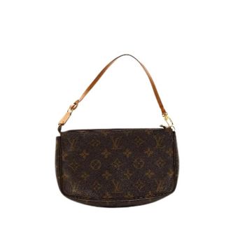 Louis Vuitton Pre-owned Shoulder Bags, female, Brown, Size: ONE SIZE Pre-owned Pochette Accessoires