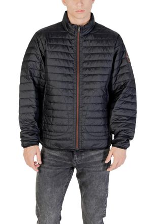 Napapijri Black Mock Collar Jacket