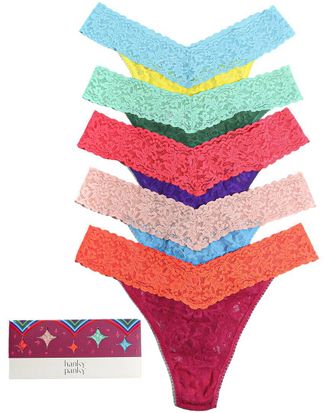 Hanky Panky 5Pk Signature Lace Thong