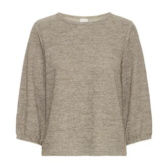 Ichi Mujer, Jerseys, Gris, Talla: M