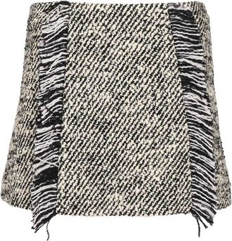 Durazzi Milano Carpet Miniskirt - female - Durazzi Milano - Denim Skirts - Black - XS - Skirts
