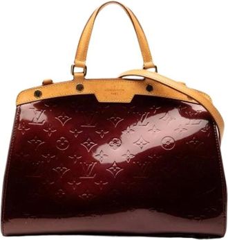 Louis Vuitton Pre-owned Handbags, female, Red, Size: ONE SIZE Pre-owned Brea MM
