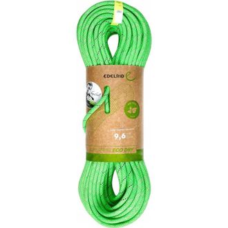 Edelrid Cuerda Tommy Caldwell Eco Dry Dt 9.6mm 70m-neon Verde Edelrid