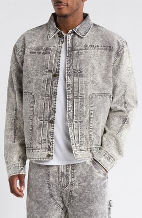 Honor The Gift Still Do Ripstop Trucker Jacket in Grey at Nordstrom, Size Xx-Large
