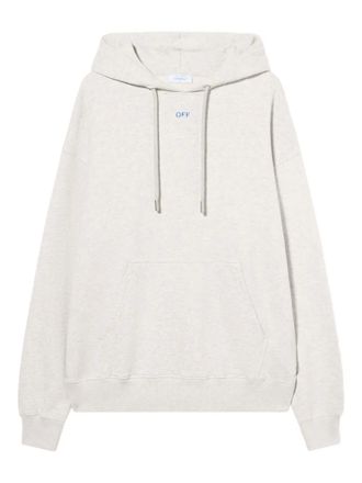 Off-white brush arrow skate hoodie - men - Cotton - M - Neutrals