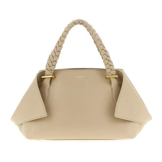 Ferragamo Folded Handbag (M) - female - Ferragamo - Handbags - Gray - ONE SIZE - Bags