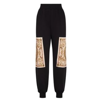 Philipp Plein New Baroque Joggers - Dames - Sweatpants - Zwart - XS - Katoen - Broeken