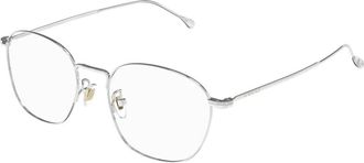 Gucci Glasses - Heren - Brillen - Grijs - 54 MM - Accessoires
