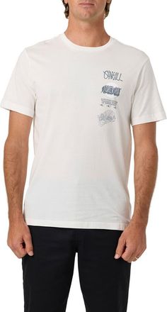 O'Neill Fifty Two Graphic T-Shirt in Tofu at Nordstrom, Size Xx-Large