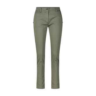 Mason's Slim-fit Broeken - Dames - Slim Fit Broeken - Groen - 2XL - Katoen - Broeken