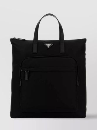 Prada recycled polyamide tote bag