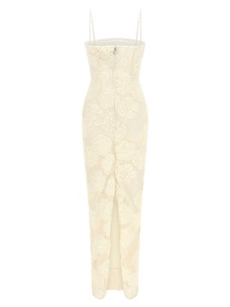 Rotate Flower Dress - Cream