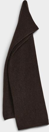 Simons Womens Alpaca-blend solid scarf Exclusive collection from Italy