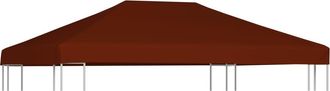 vidaXL Toldo De Cenador Terracota 310 G/m&sup2; 3x4 M Vidaxl