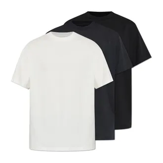 Jil Sander T-Shirts, male, White, Size: 2XL Three-pack of Cotton T-shirts
