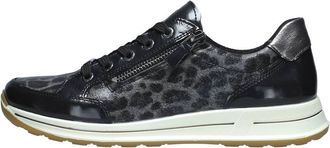 Ara Womens Oleanna Sneaker In Black/steel/graphite -86