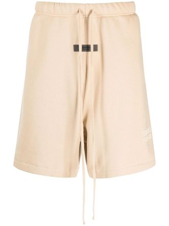 Fear of God Trainingsshorts met trekkoord - Beige