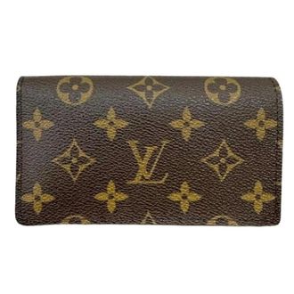 Louis Vuitton Portafoglio Bi-fold Monogram Pre-owned - - Pre-owned - Donna - Marrone - ONE SIZE