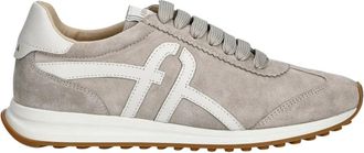 Furla Retro Sneaker - Dames - Sneakers - Grijs - 37 EU - Leer - Schoenen
