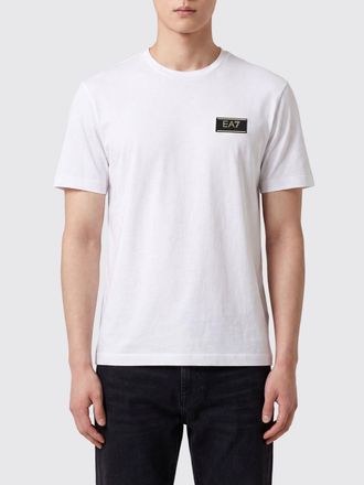 Emporio Armani T-shirt in viscosa con logo