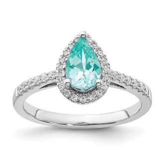 Diamond2Deal 14k White Gold Lab Grown Diamond Wedding Band Ring 1/4Ct Clarity- VS Color- G-H