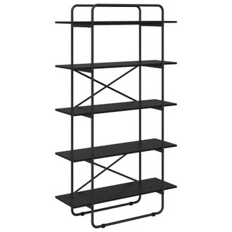 vidaXL Estanter&iacute;a 5 Niveles 100 X 35 X 175,5 Cm Madera De Ingenier&iacute;a Vidaxl