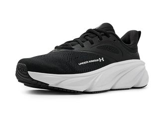 Under Armour Charged Rogue 6 Womens Shoes Black/Black/White : 10.5 B - Medium, Synthetic