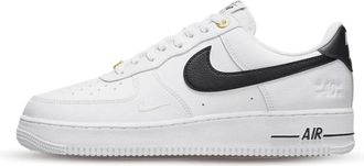 Nike Fitness, Heren, Wit, 49 1/2 EU, Leer, Air Force 1 Low 07 LV8 40th Anniversary