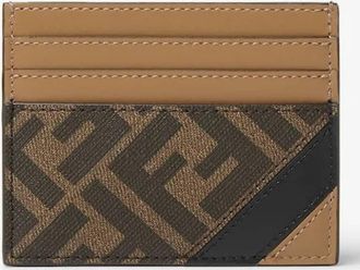 Fendi FF Jacquard Card Holder
