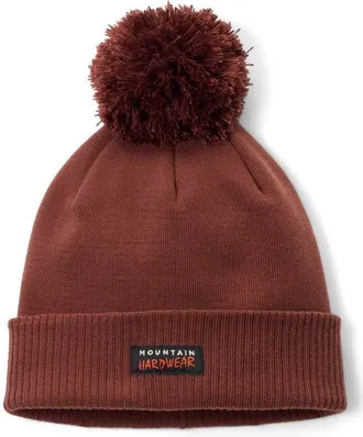 Mountain Hardwear Aprespro Pom Beanie in Bourbon Brown at Nordstrom