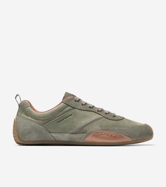 Cole Haan Mens GrandPr&oslash; Lemans Sneakers - Green Size 10.5