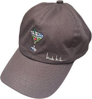 Nicole Miller Martini Icon Baseball Cap in Black at Nordstrom Rack