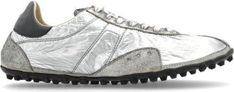Maison Margiela Sports Shoes With A Metallic Finish