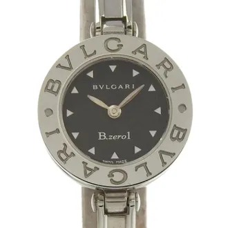 Bulgari Pre-owned Watches, female, Gray, Size: ONE SIZE Pre-owned B-zero1 Stainless Steel Watch