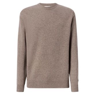 MC2 Saint Barth Maglione girocollo Regent in lana dagnello - - Knitwear - Uomo - Marrone - M