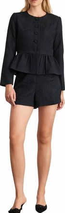 Tanya Taylor Karleigh Jacket In Black