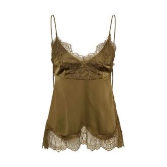 Gestuz Top Lalou - Tops - Mujer - Verde - M
