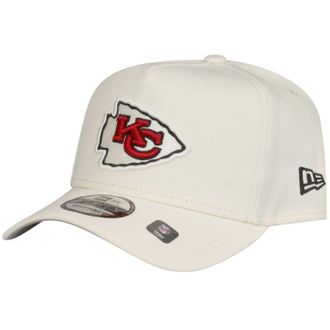 New Era 9Forty A-Frame Cap - Kansas City Chiefs Chrome White - One Size