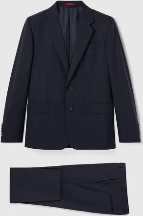 Gucci Wool Suit, Size 44 IT, Blue, Ready-to-wear
