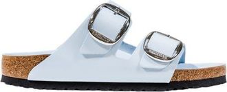 Birkenstock Blauwe Kunstlederen Slippers